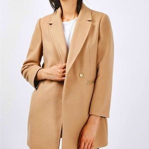 Topshop Camel Fall Coat